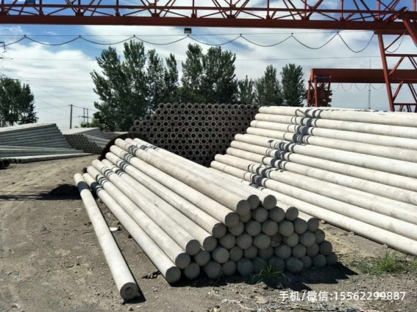 抚顺190*10米非预应力水泥电线杆